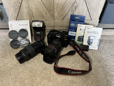 Canon EOS 5D Mark II 21.1MP Digital SLR Camera Bundle