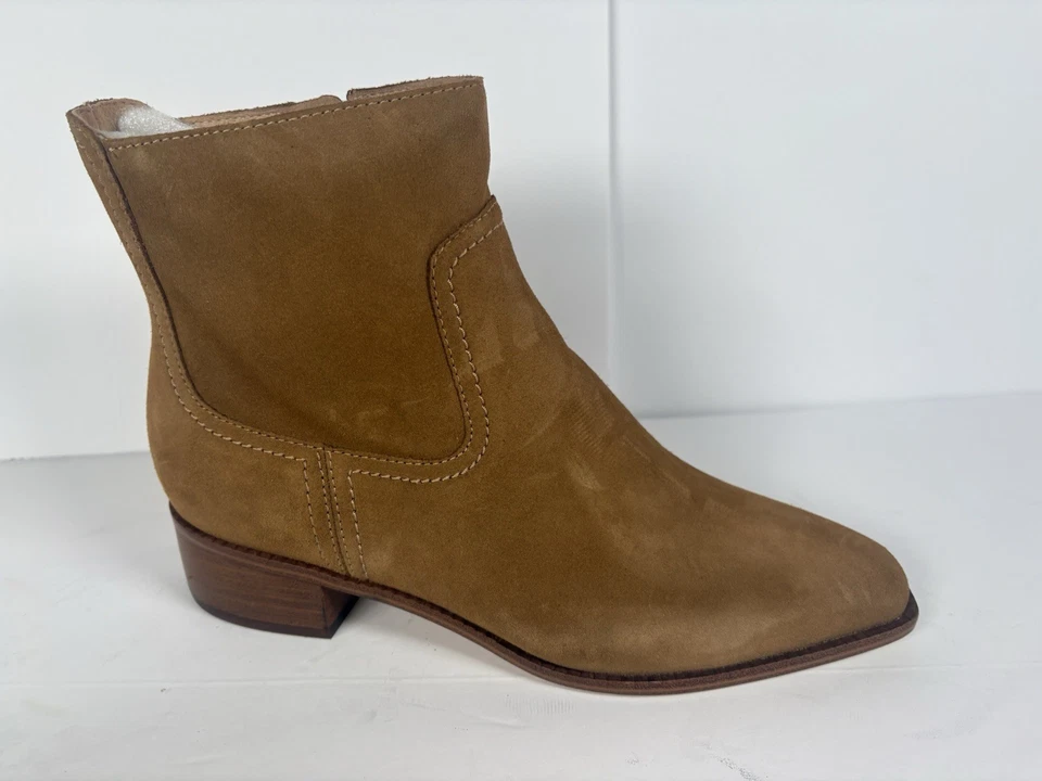 Женские золотисто-коричневые замшевые ботильоны Cole Haan Naia размер 6,5B - Изображение 4 из 4