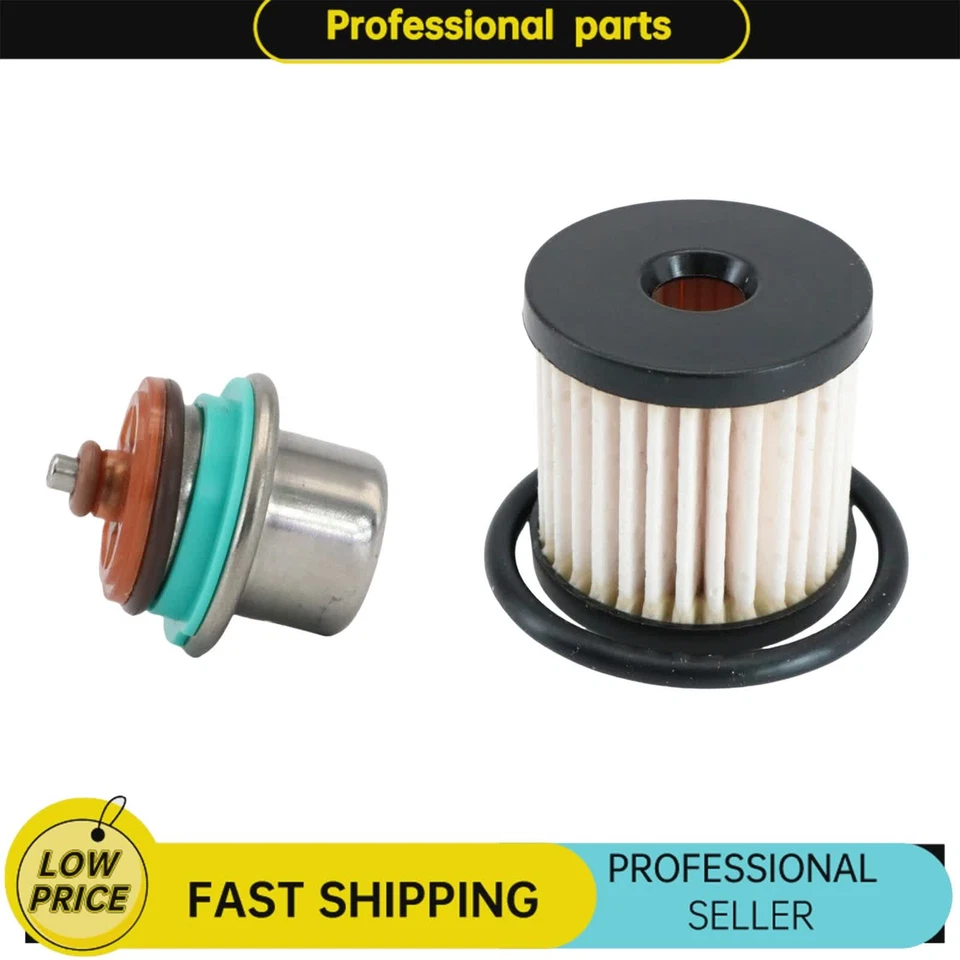 NUEVO regulador de presión de combustible + filtro para Harley Davidson Softail Street Glide Dyna Foto 2 de 4