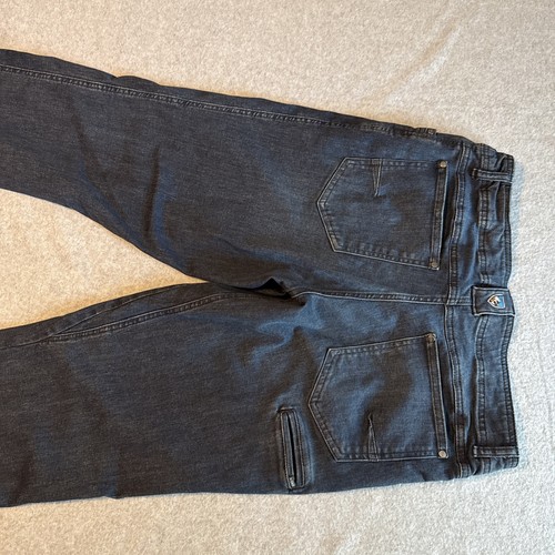 Pantalones de mezclilla para hombre Kuhl 24F Style 5200 Klassik 34x33 medidas sin etiqueta de talla azules - Imagen 6 de 14
