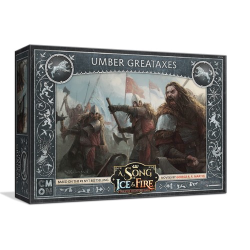 Das Lied von Eis und Feuer Tabletop Miniaturen Spiel Umber Greataxes Einheit Box (Mul...