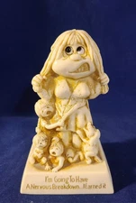 Russ Berrie  & Co. Figurine I’m Going To Have A Nervous Breakdown 1977