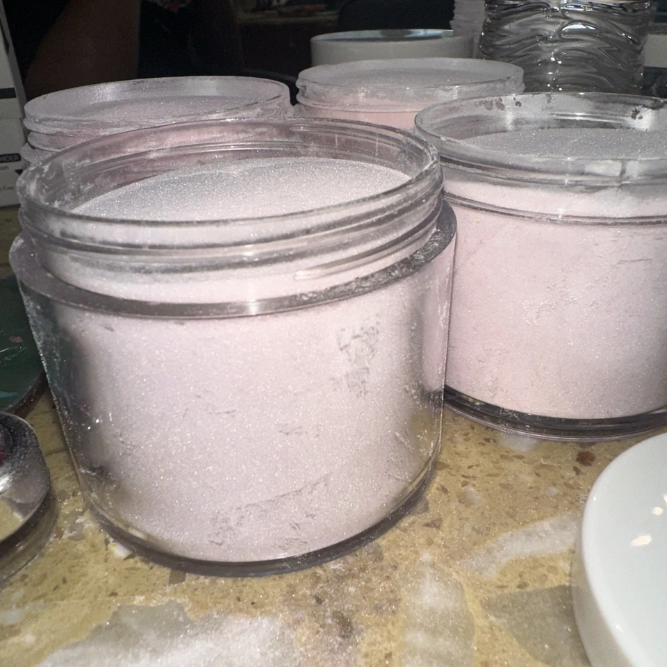 Conjunto de pó acrílico sortido para unhas - Rosa elegante, bege nude, rosa princesa, 4 oz - Imagem 2 de 2