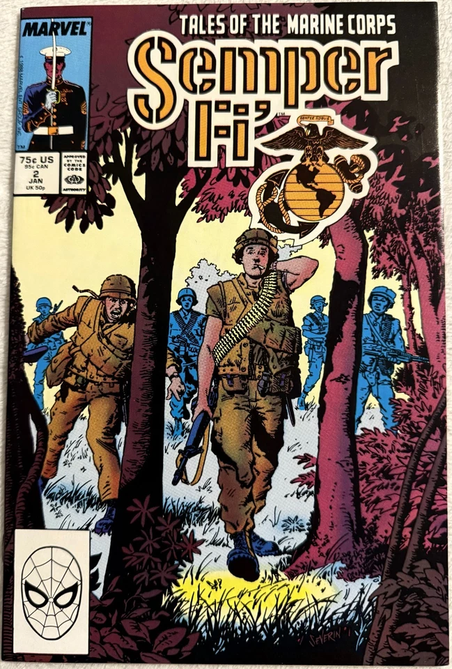 Semper Fi', Tales of the Marine Corps #1-9 complete Bagged & Boarded - Image 3 of 4