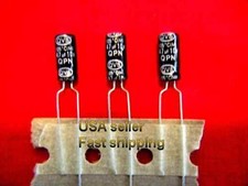12 pcs - 47uf 10v 85C radial electrolytic capacitors
