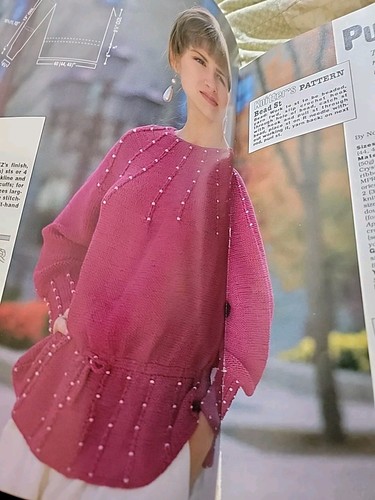 KNITTER'S MAGAZINE Winter 1988 15 Special Holiday Issue, Christmas Cardigan - Picture 10 of 22