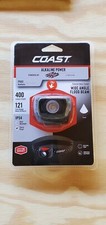 Coast 400 Lumens Storm Proof, IP54 Dust Resistant Headlamp. Brand New.