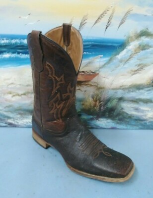 Circle G Men's  Cango Tobacco Smooth  Square Toe Boot 12D   L5073 Brown