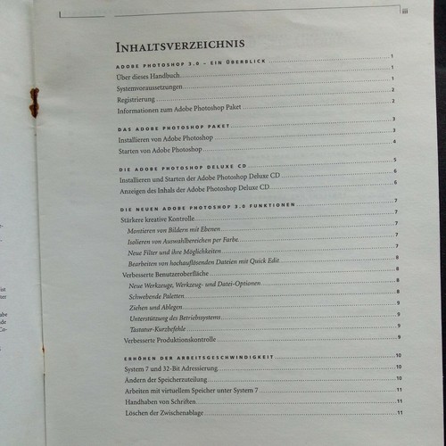 Bevor Sie beginnen für Adobe Photoshop 3 Mac Version von 1994 plus Referenzkarte - Bild 2 von 4