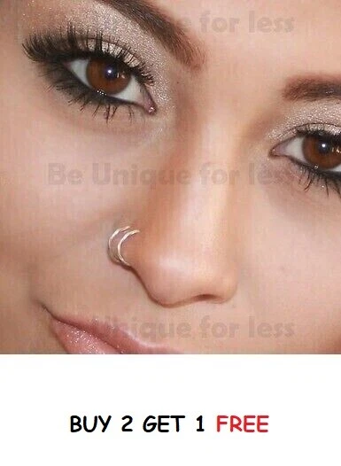Fake double nose sale ring