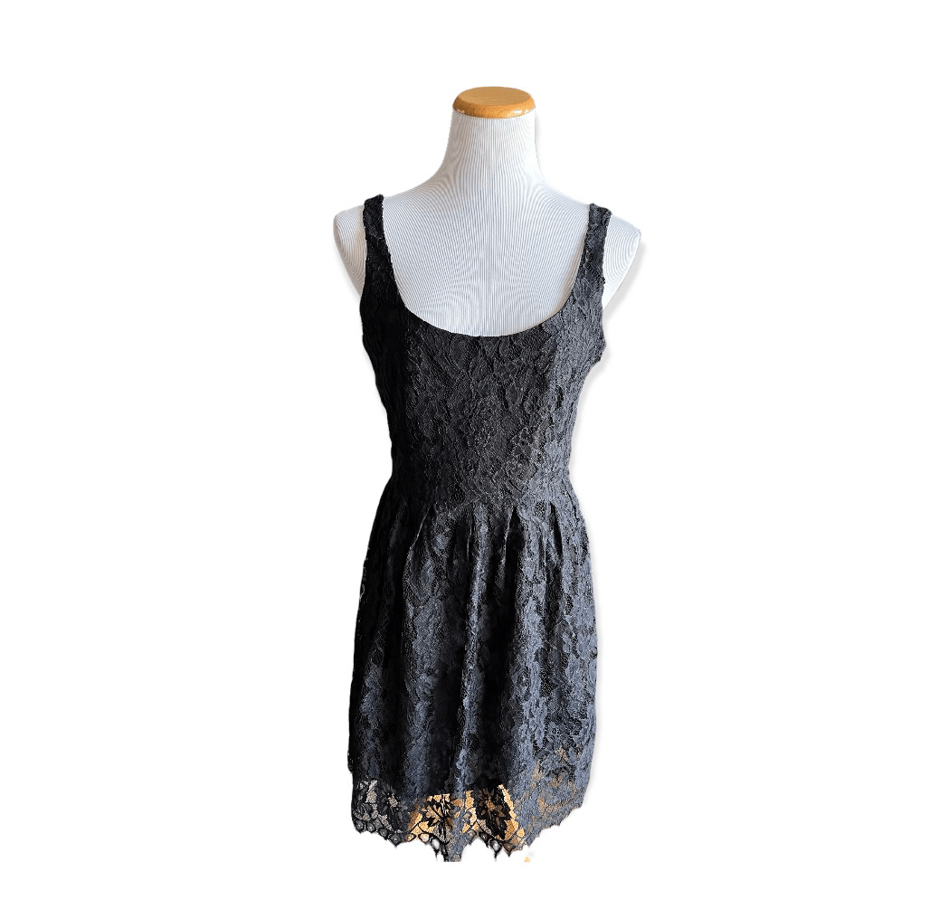 bb dakota black lace dress BB Dakota Lace Dress. Perfect condition size 4