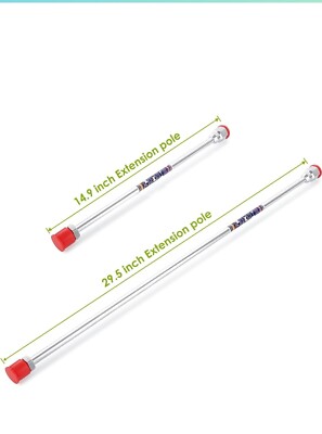 2 Airless Paint Spray Gun Tip Extension 15'' and 29.5'' Lightweight 
