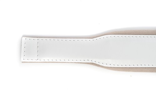 Accordion Left Hand Side New Quality Genuine Leather 96,80,72 Bass White Strap - Picture 3 of 5