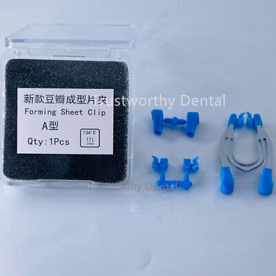 TOR VM Dental Sectional Metal Matrices 1.098T Titanium Matrix Clip Ring Clamps
