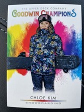 2021 Upper Deck Goodwin Champions Splash of Color Base #117 Chloe Kim