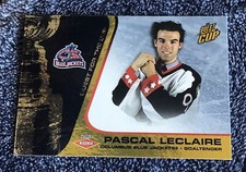 2002-03 Pacific Quest for the Cup Gold /325 Pascal Leclaire #112 Rookie RC