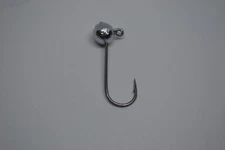 1/16 #4 BALL JIG HEAD NO COLLAR STEEL HEAD HOOK MUSTAD 32833 2X STRONG 50 COUNT