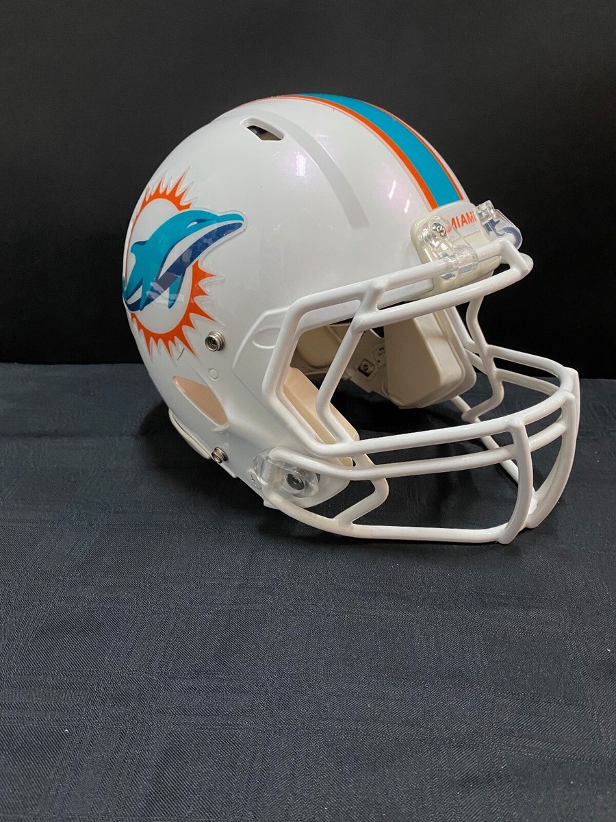 MIAMI DOLPHINS GAME USED AUTHENTIC NFL RIDDEL OFFICIAL