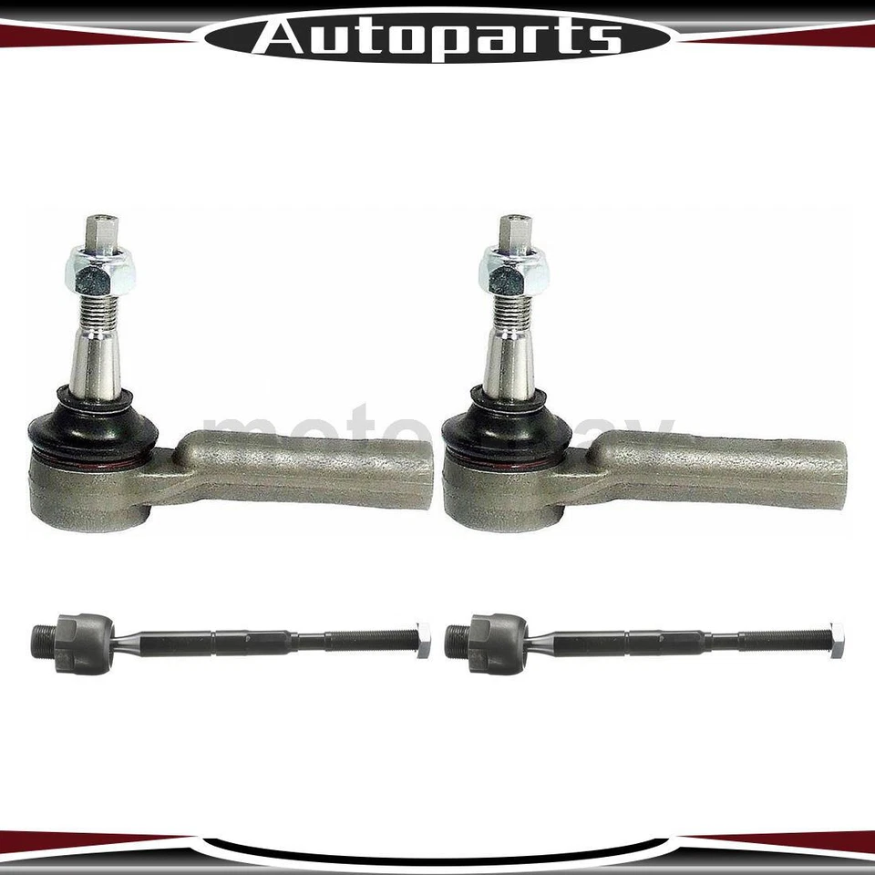 4件装内外领带杆端适合2005 2006 2007 2008 2009年2010年道奇达科他州 — 第 4/4 张图片