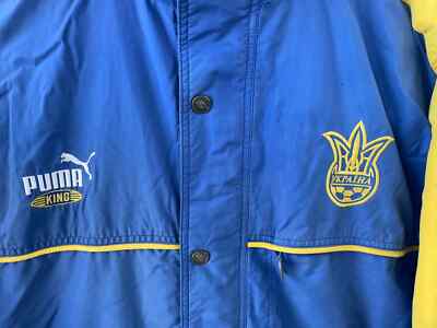 UKRAINE 1998 NATIONAL TEAM FOOTBALL SOCCER TRAINING JACKET COAT