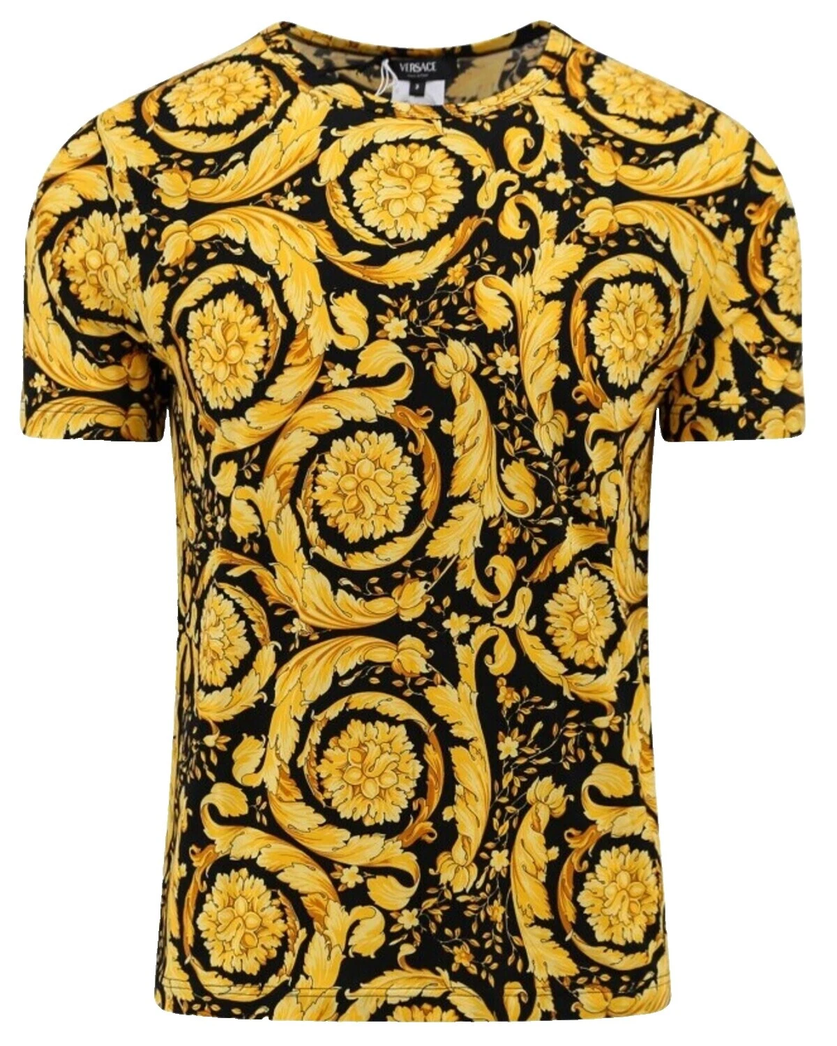 Camisetas masculinas de algodão Versace