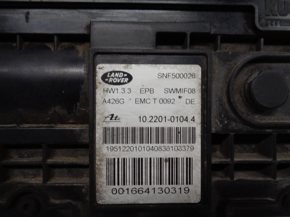Actuador de freno de estacionamiento Land Rover 2005-2009 sin cables OEM AK220755 Foto 2 de 4