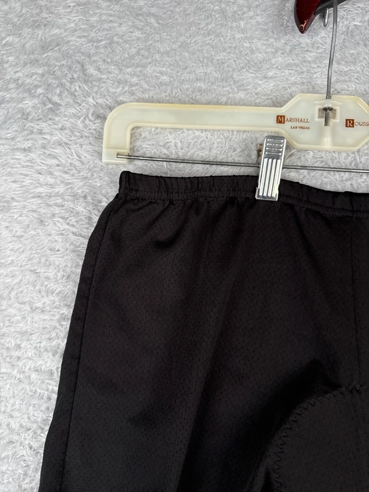 Pantalones Cortos de Ciclismo para Mujer 3XL XXXL Negro Poliéster Mezcla Spandex Forro Acolchado Foto 4 de 4
