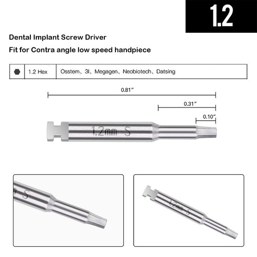 Controlador dental SD 16 PIEZAS controladores de par llave dinamométrica pieza de mano adaptador de cirujano - Imagen 47 de 64