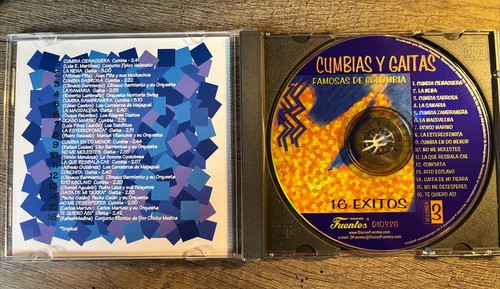 Cumbias y Gaitas, Famosas De Colombia, Vol 3, Acordeon Colombia 16 Exitos, CD - Picture 3 of 3