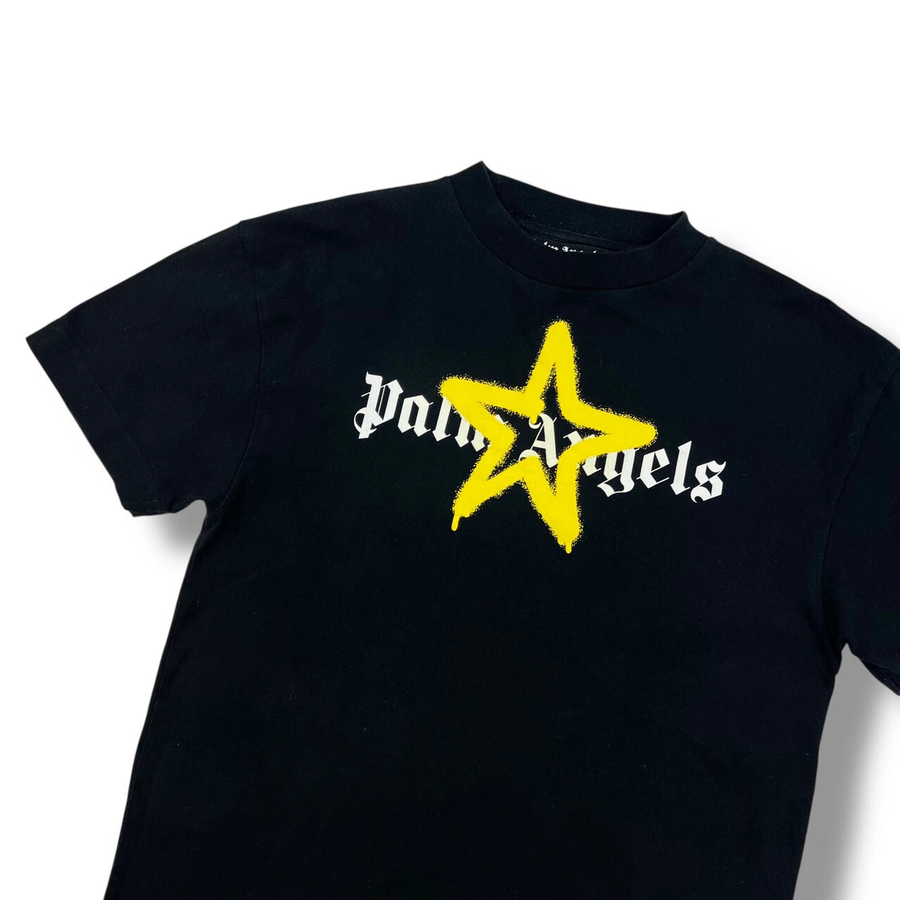 PALM ANGELS T shirt con logo stella angeli delle palme