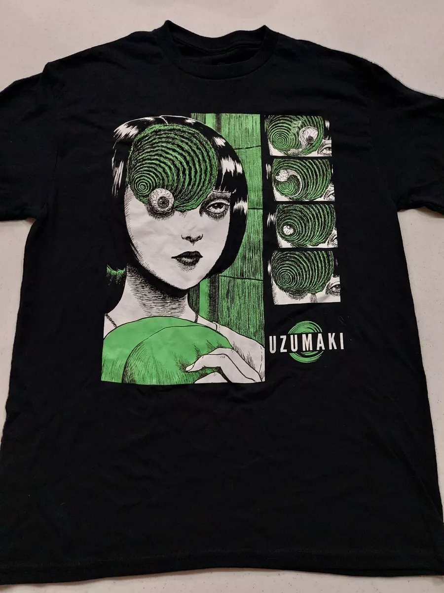 Junji Ito Collection Uzumaki T-Shirt UNISEX Anime Crunchyroll Hot Topic  Size M