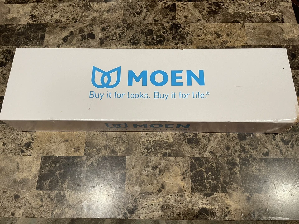 出售!  Moen Fina 玻璃架 铬 YB9290CH — 第 4/4 张图片