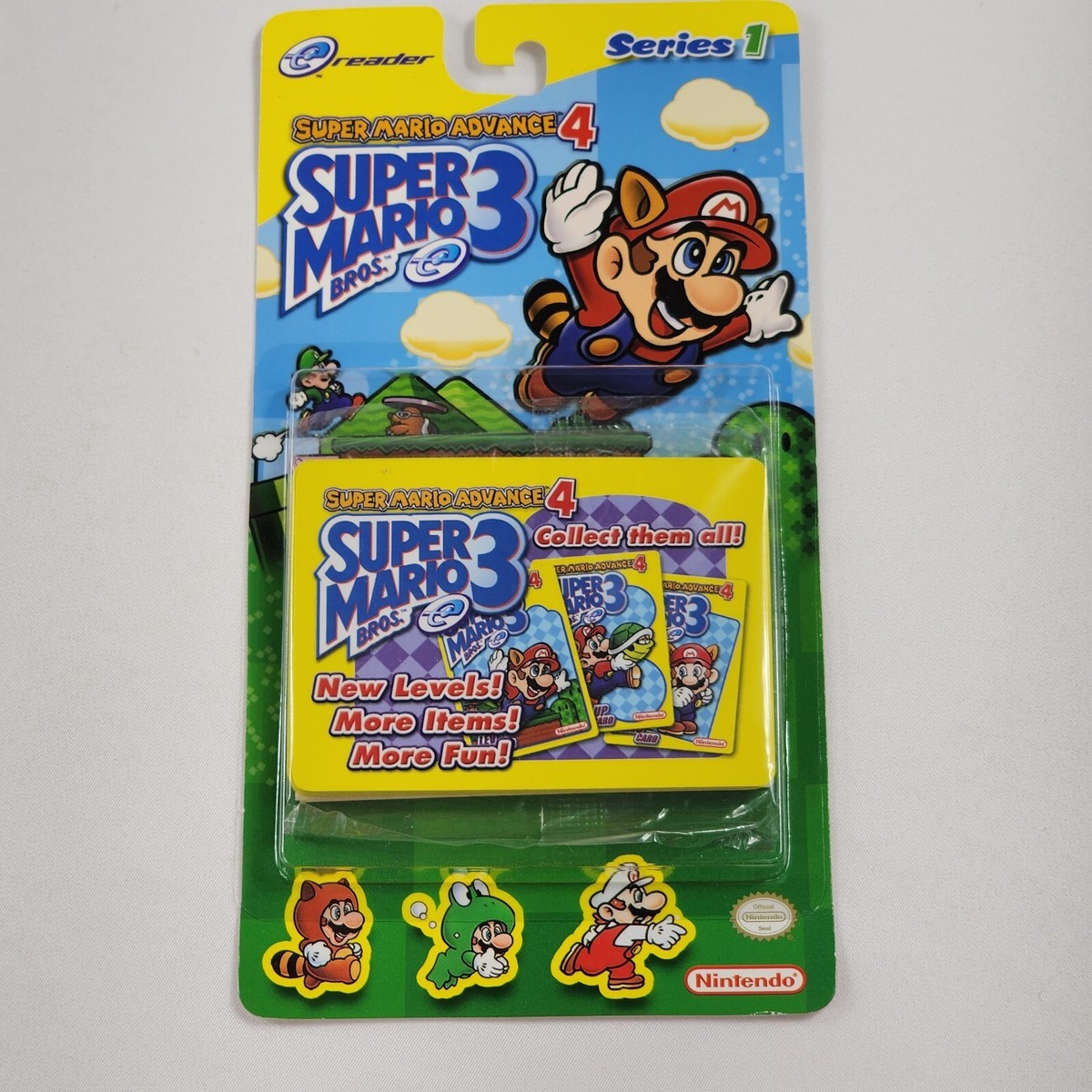 Super Mario Advance 4 e-Reader Cards Set Series 1 Sealed New Super Mario Advance 4 e-Reader Cards Set Series 1 Sealed New
