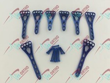 Variable Angle Dist l Radius Volar Locking plate 2-4 holes L R  screw 61 pc TT