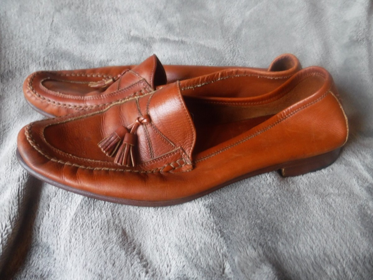 Johnston & Murphy Brown Leather Driving Moccasin Sz 10 Men main image 4