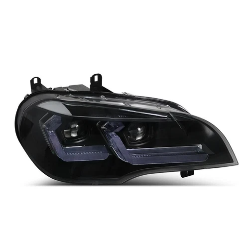Pair Headlights For BMW X5 E70 07-13 Upgrade LED DRL Laser Projector Head Lamps - Picture 19 of 20