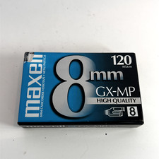 Maxell 8mm Gx-mp High Quality 120 Camcorder Video Cassette Tapes, Brand New
