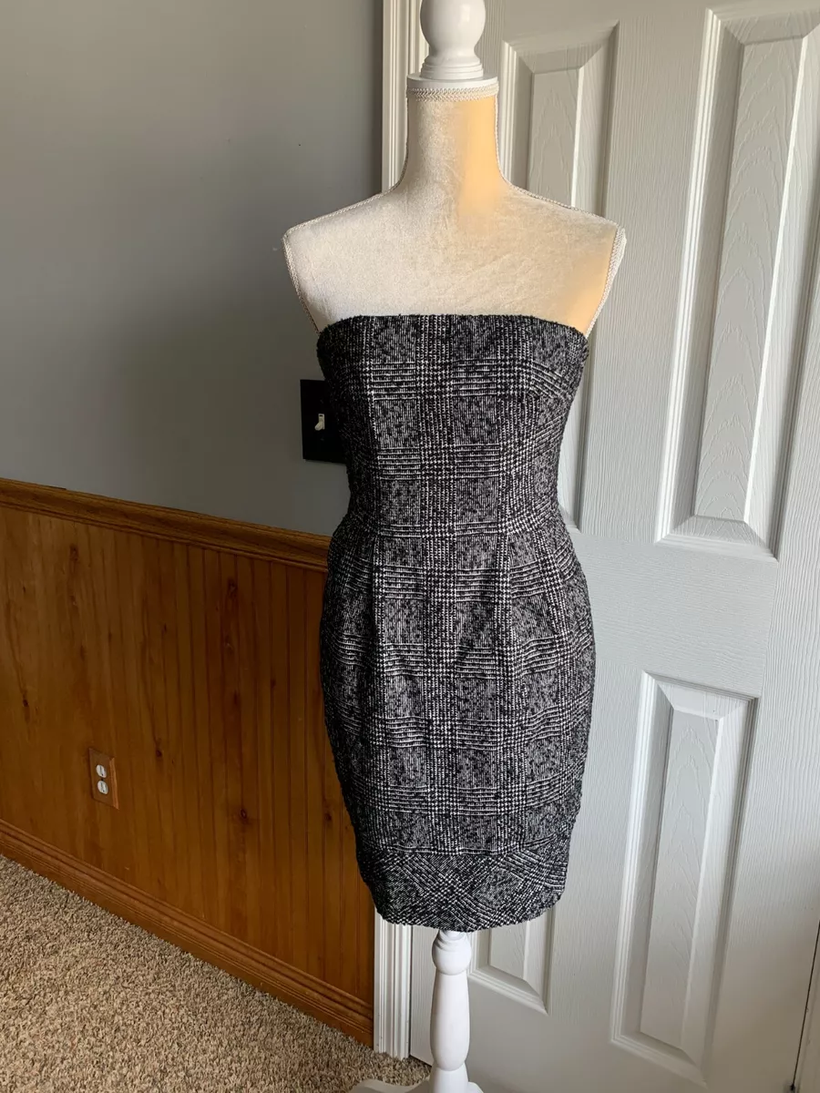 Express strapless dress top