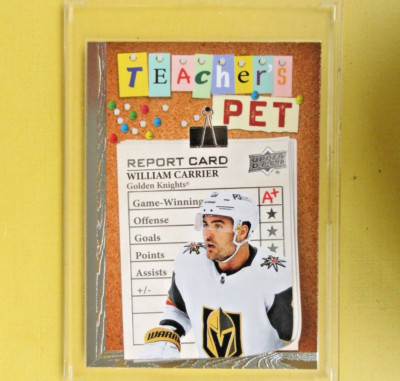 WILLIAM CARRIER  2023-24  TEACHER'S PET  Upper Deck #TP16  Los Angeles Kings