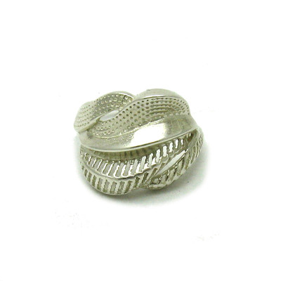 Echte Sterling Silber Stilvollen Ring Punziert Solider 925 - Foto 8