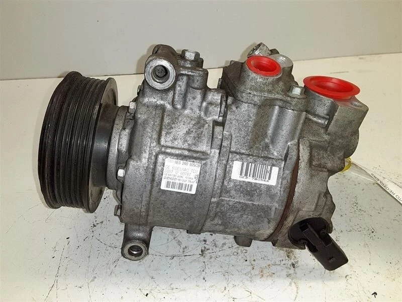 2007-2009 Audi A4 Air Conditioning 2.0L A/C AC Compressor Assembly OEM - Image 2 of 4