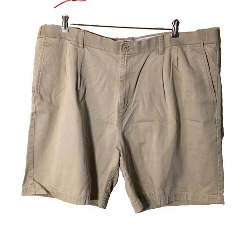 Croft & Barrow Mens Beige Khaki Chino Shorts Sz 40 Fishingn Hiking Outdoors Men