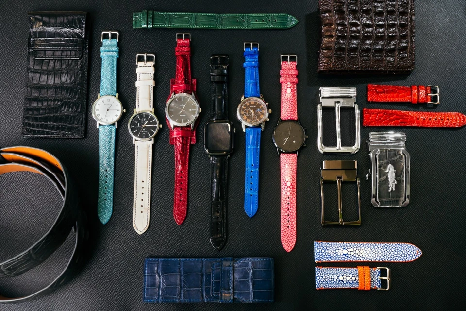 Correa de reloj Stingray de liberación rápida, correa plana para hombre Stingray, 16 mm - 24 mm Foto 4 de 4