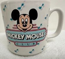 Disney Mickey Mouse Club Music Notes Coffee Tea Hot Cocoa Cup Mug