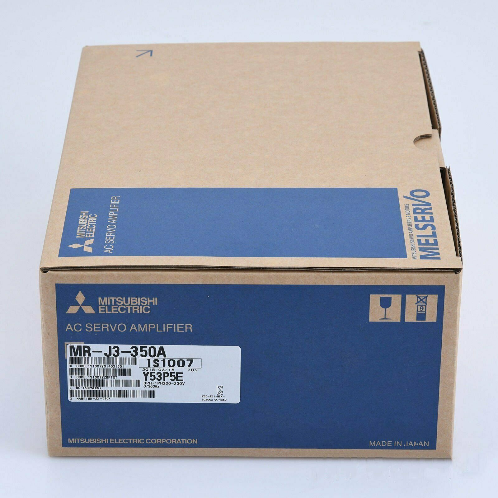 new   MR-J3-350A AC Servo Amplifier 3.5kW 200V One year warranty #F5