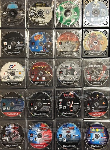 16 PlayStation 2 games & 4 PlayStation 1 (ps2, ps1) tested, working - discs only