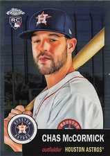 Chas McCormick 2022 Topps Chrome Platinum Anniversary #128 RC Houston Astros