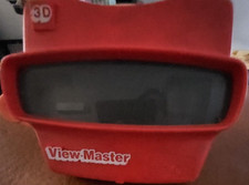 Vintage View Master 3D Viewer Red Classic Viewmaster Toy Slide Viewer USA