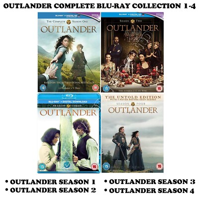 OUTLANDER Seasons 1-4 Complete Collection SEALED
