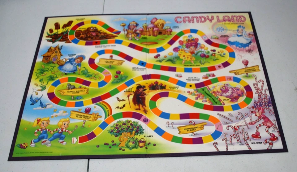 Candy Land Classic Style Board Game COMPLETE Milton Bradley 2001 Kids Children's - Image 4 of 4